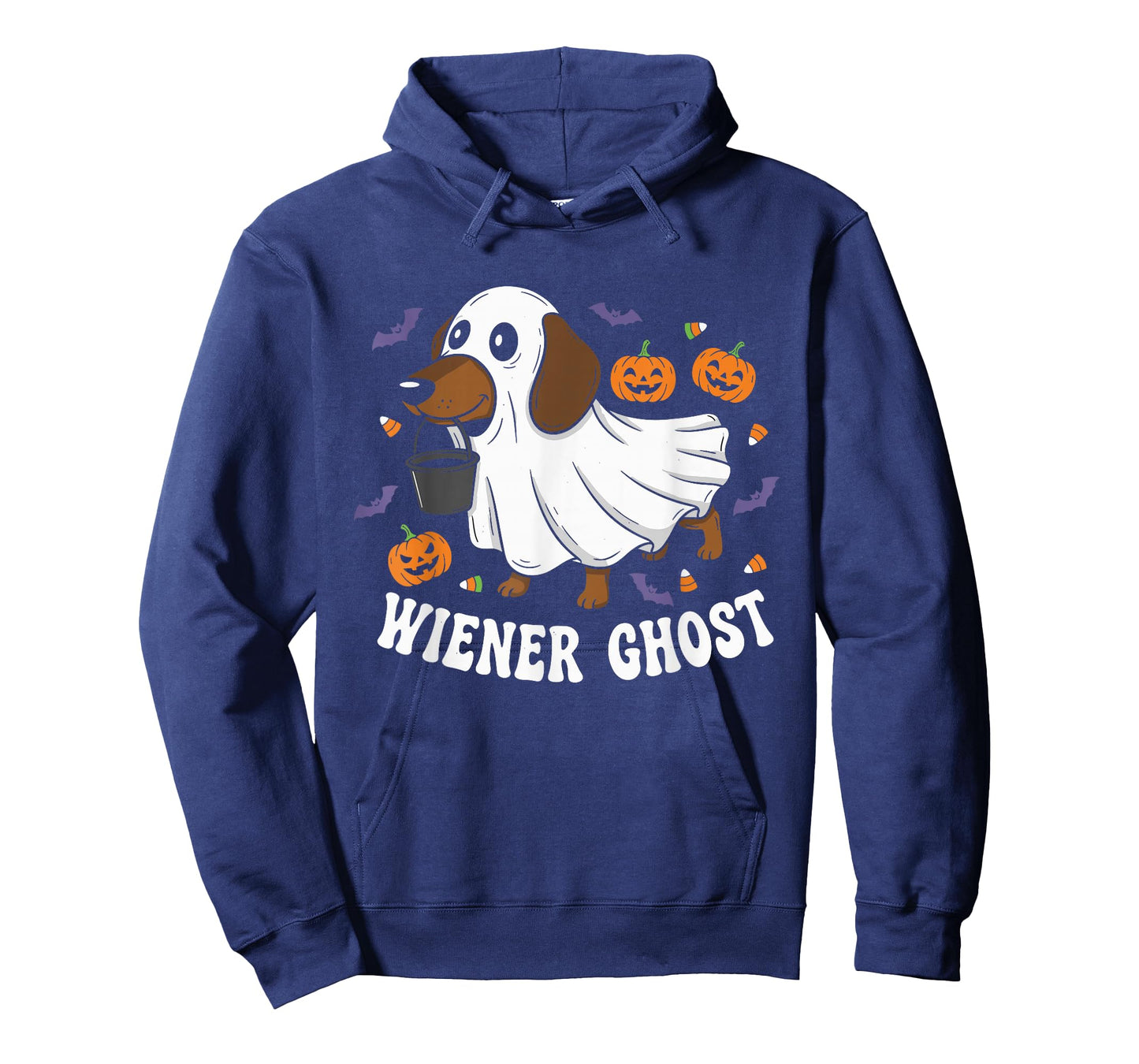 Wiener Ghost Funny Dachshund Halloween Dog T-Shirt