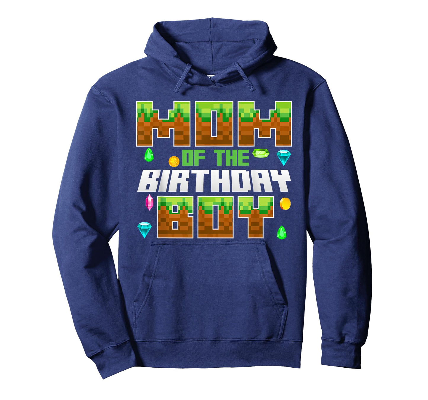 Mom Of The Birthday Boy Video Gamer Pixel Number T-Shirt