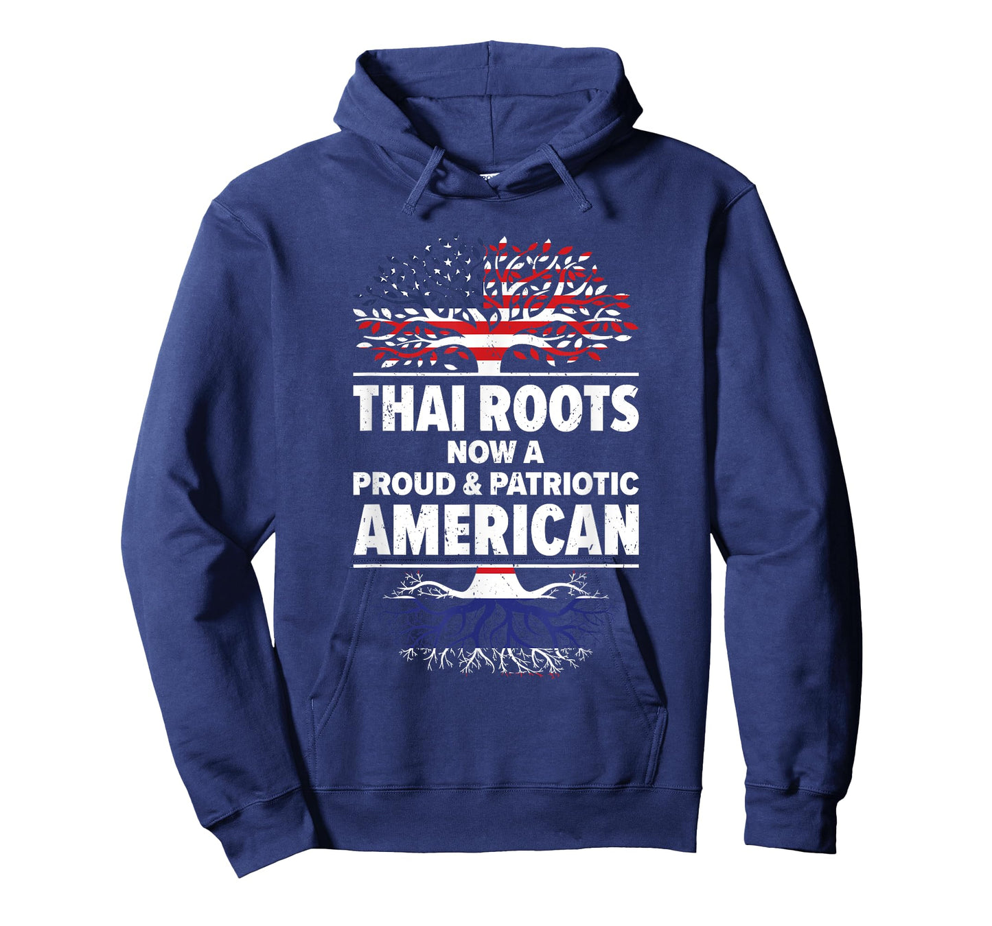 Thai American Patriot USA Grown Thailand US Flag T-Shirt