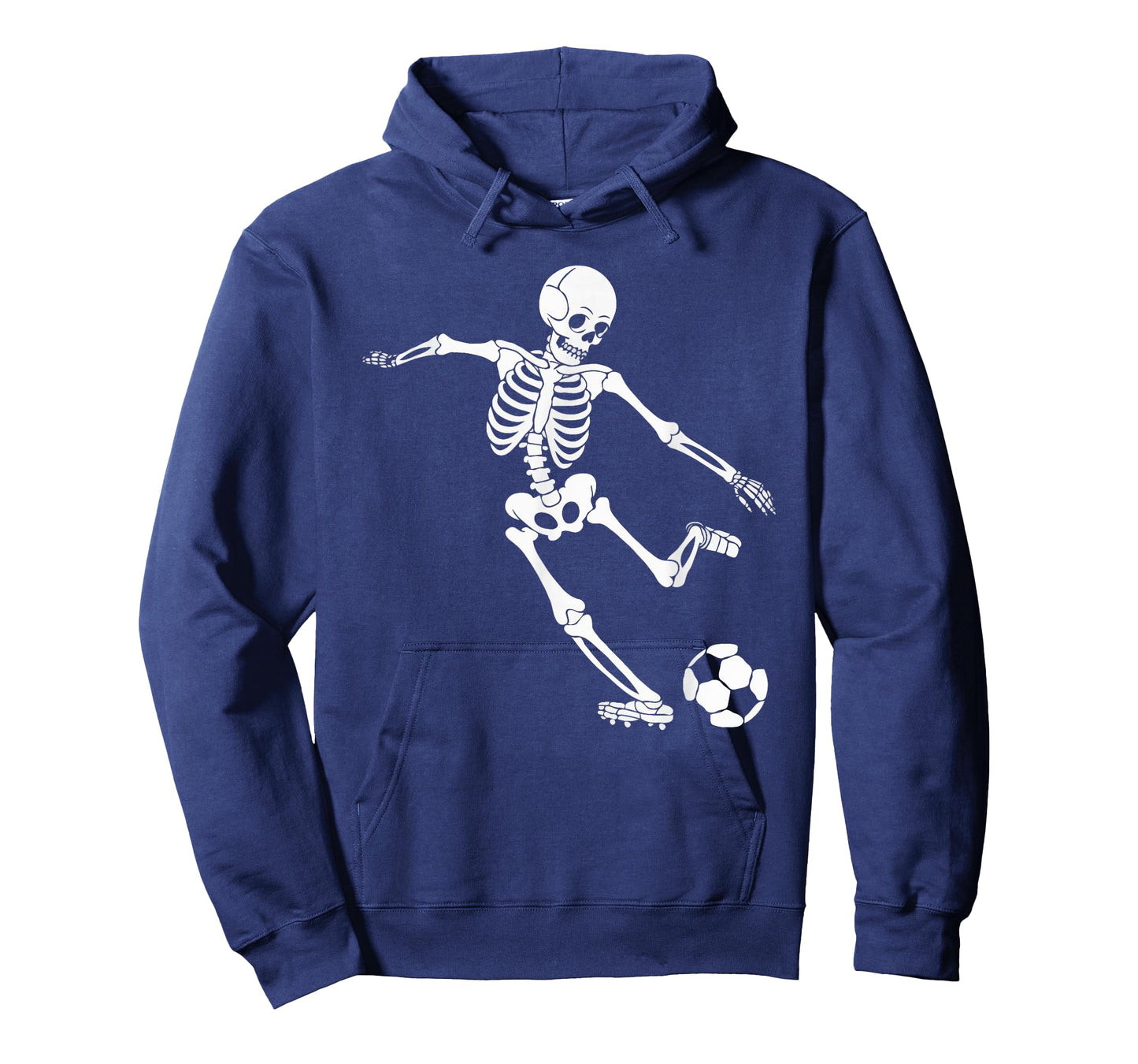 Soccer Skeleton Halloween Men Boys Soccer Player Halloween T-Shirt