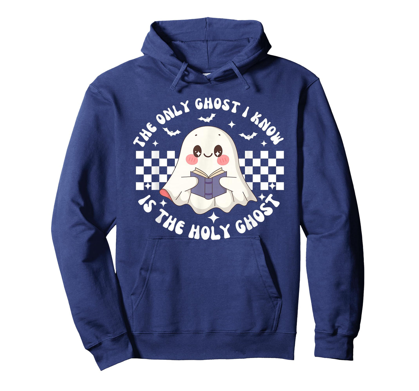 The Only Ghost I Know Is The Holy Ghost Funny Boo Bible T-Shirt