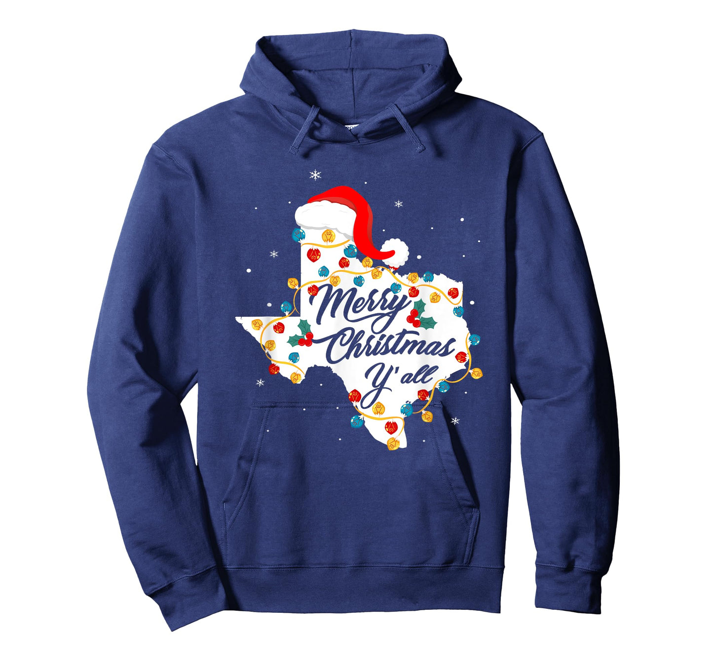 Merry Christmas Y'All Texas State Texan Holiday Men Women T-Shirt