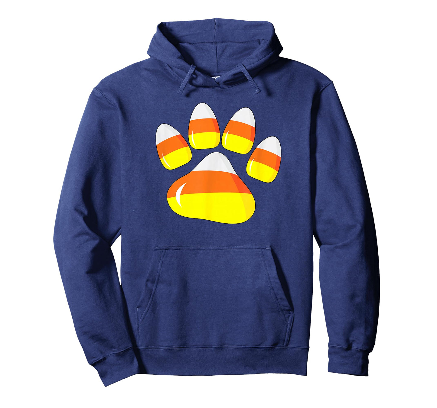 Halloween Costume Candy Corn Paw Dog Funny Pet For Dog Owner T-Shirt for Men Women Kids