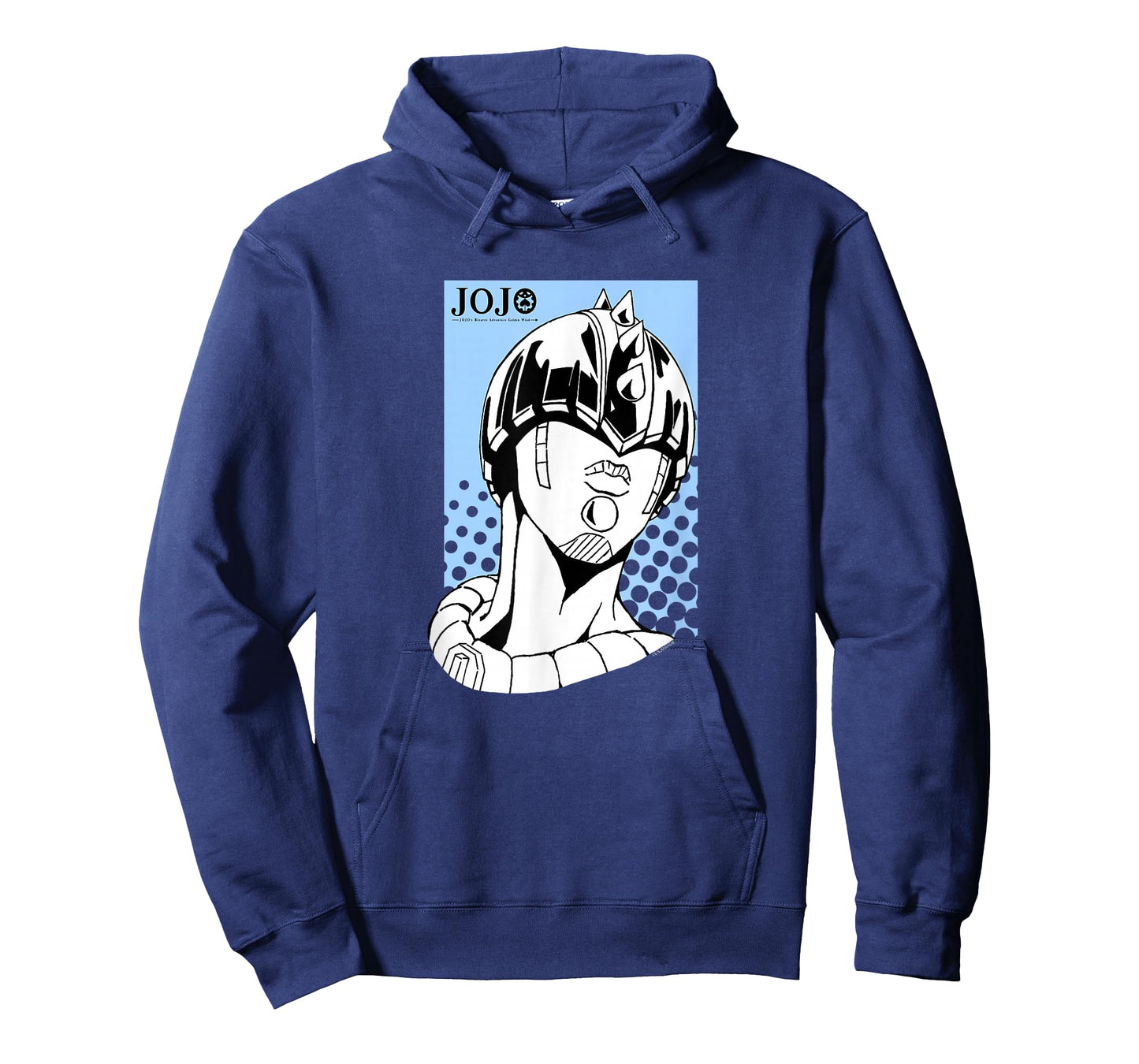 JoJo's Bizarre Adventure Zipper Man Head with Logo Anime T-Shirt