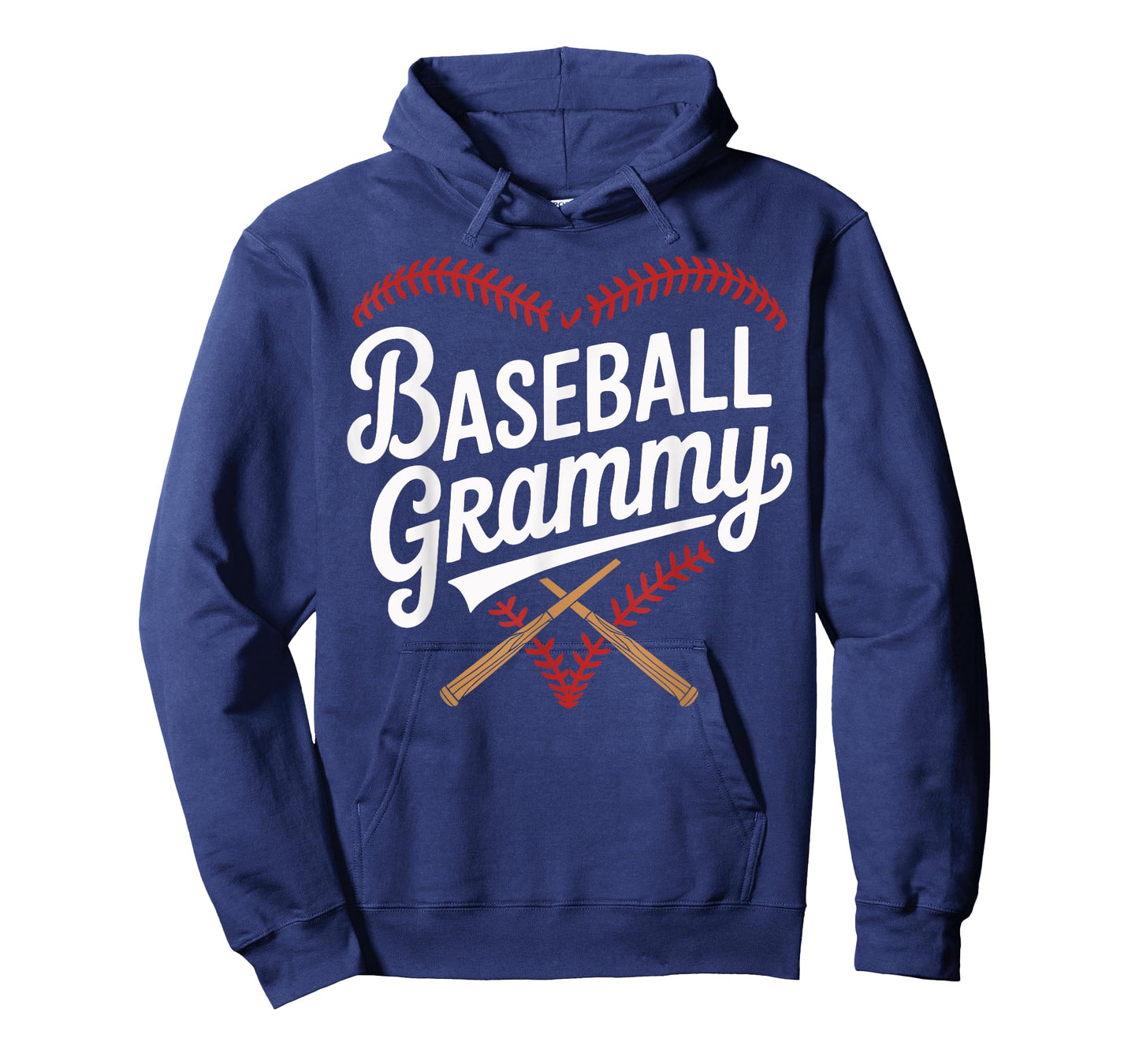 Baseball Grammy with Bats and Heart Design T-Shirt