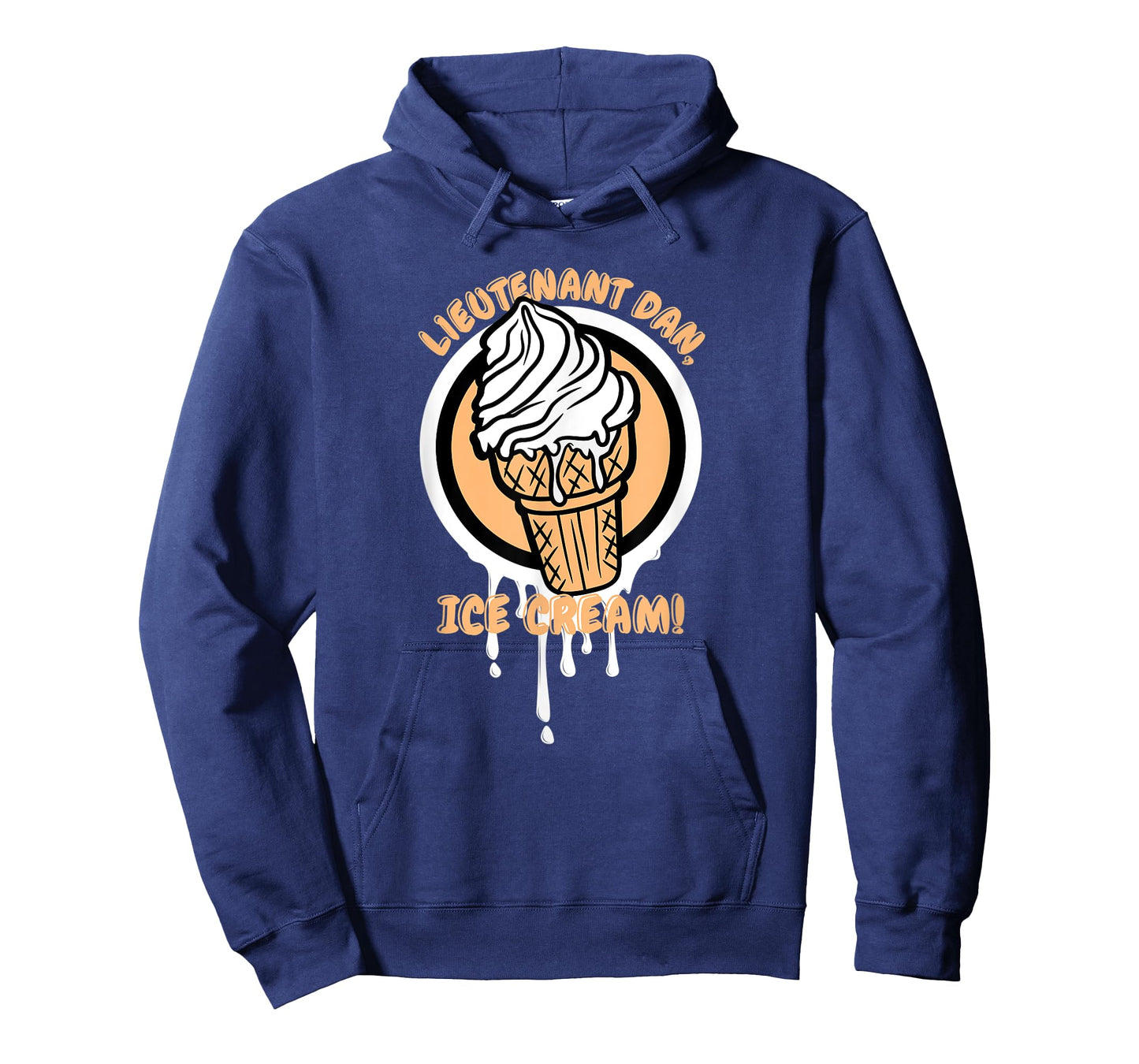 Lieutenant Ice Cream Funny Quote T-Shirt