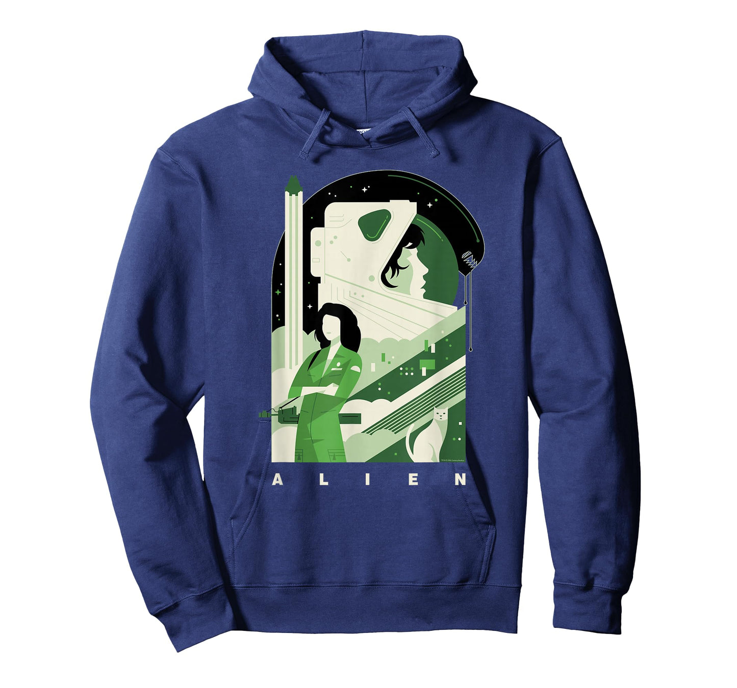 Alien 45th Anniversary Ellen Ripley Stylized Tribute Art T-Shirt