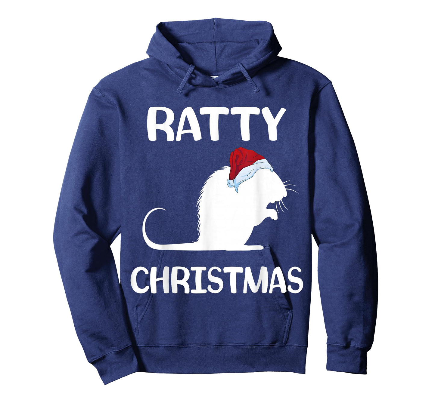 Ratty Christmas Santa Hat Rat Rodent Owner Mouse Rat Lover T-Shirt