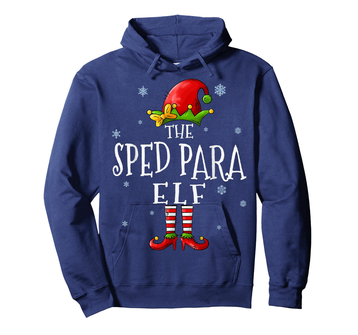 The Sped Para Elf Squad Funny Xmas Groupe Matching Christmas T-Shirt