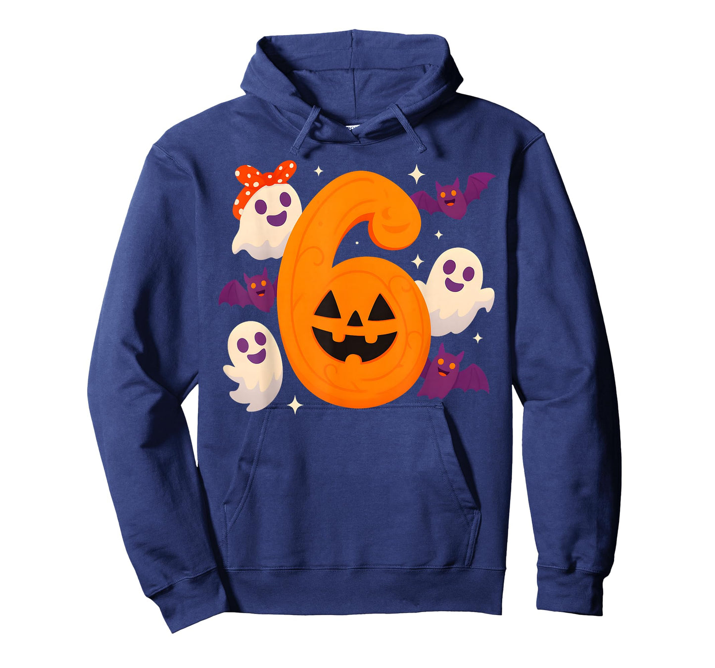 Six Seven Ghost Pumpkin Halloween Gen Z Alpha Meme Matching T-Shirt