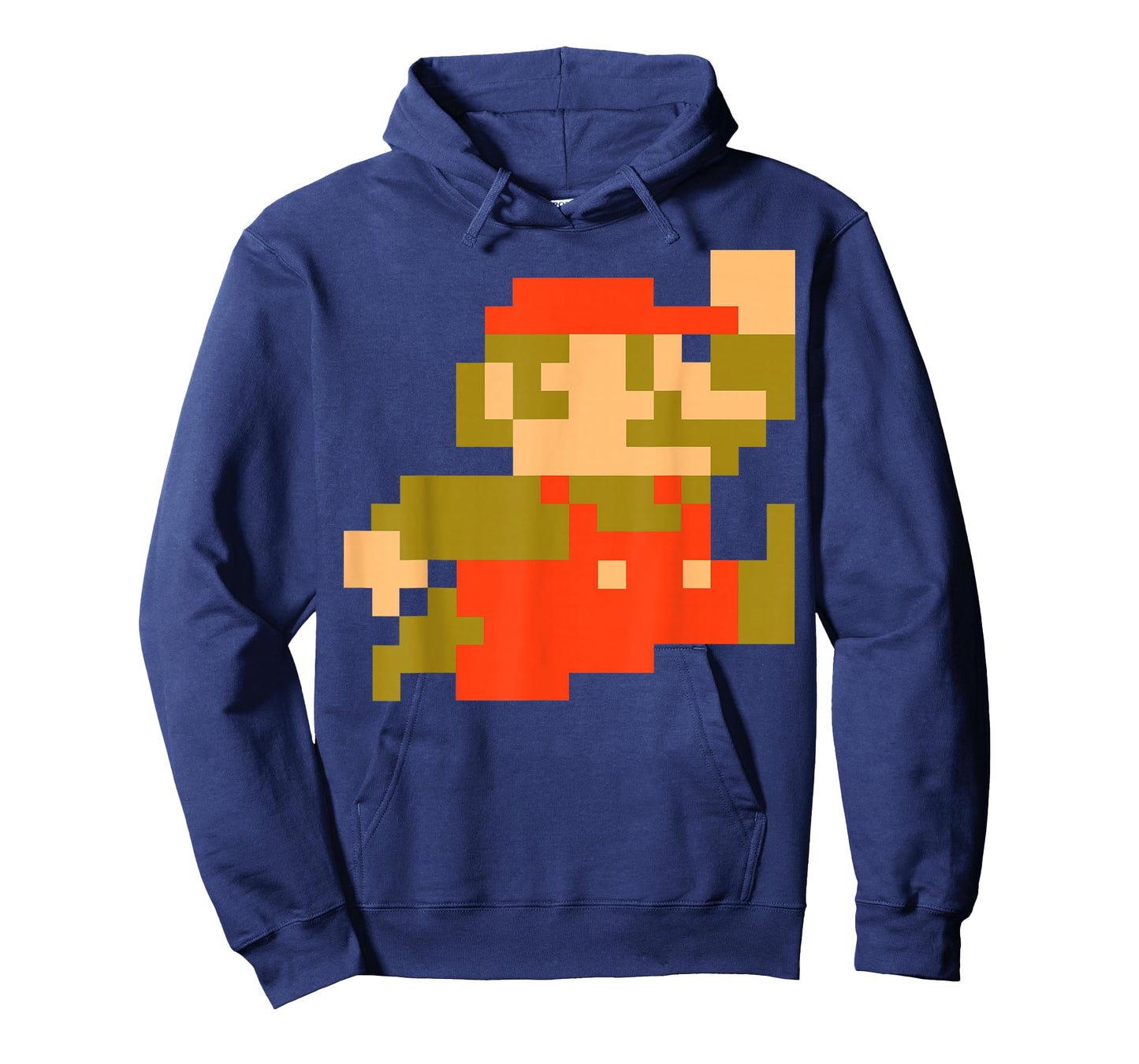 Nintendo Super Mario 8-bit Pixel Jump Graphic T-Shirt T-Shirt