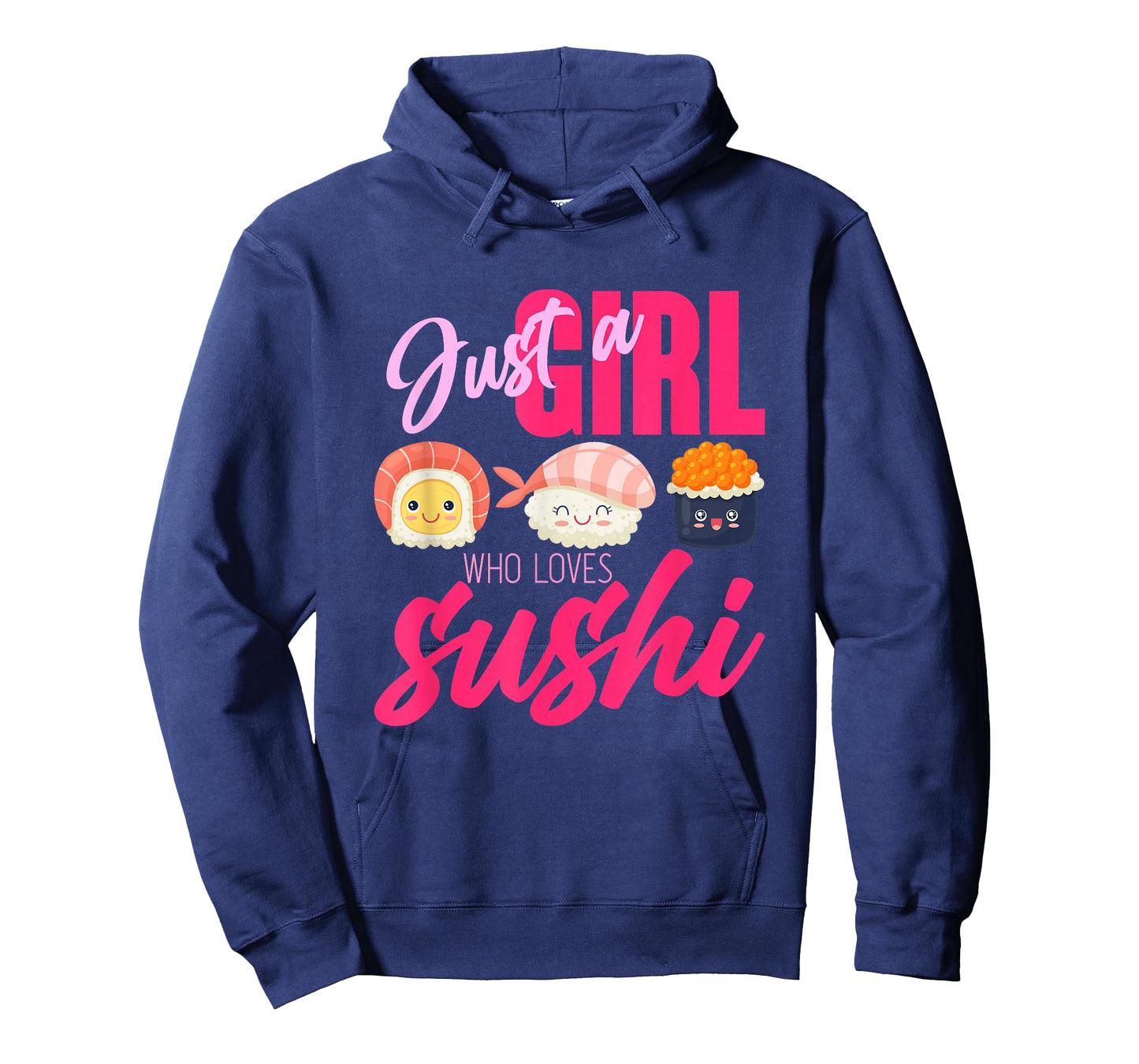 Women Girls Gift Japanese Food Just A Girl Who Loves Sushi T-Shirt