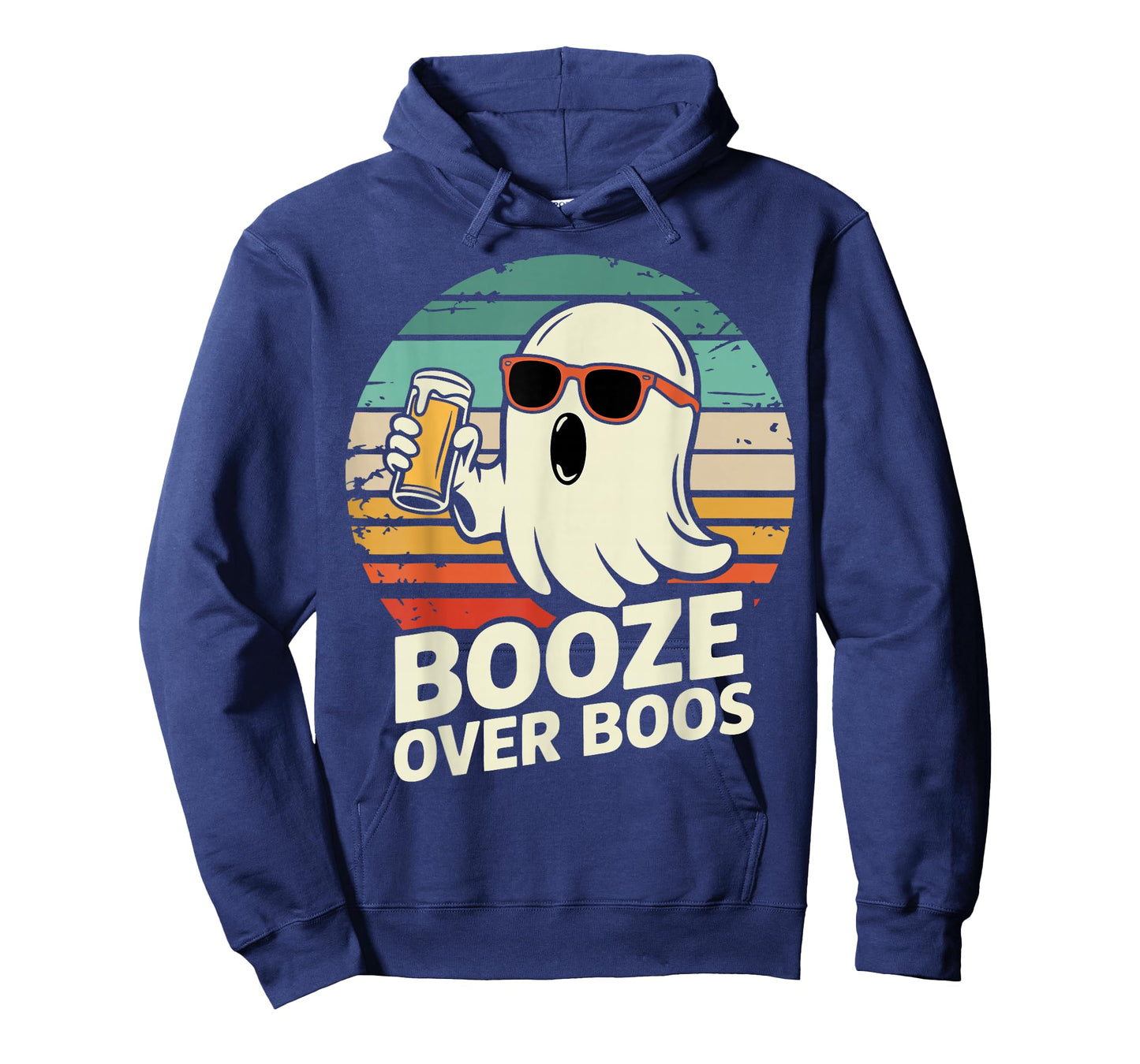 Halloween Costume Ghost Booze Over Boos T-Shirt