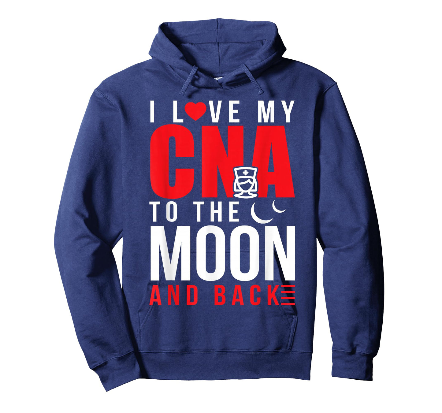 I Love My CNA To Moon & Back Husband Wife T-Shirt T-Shirt
