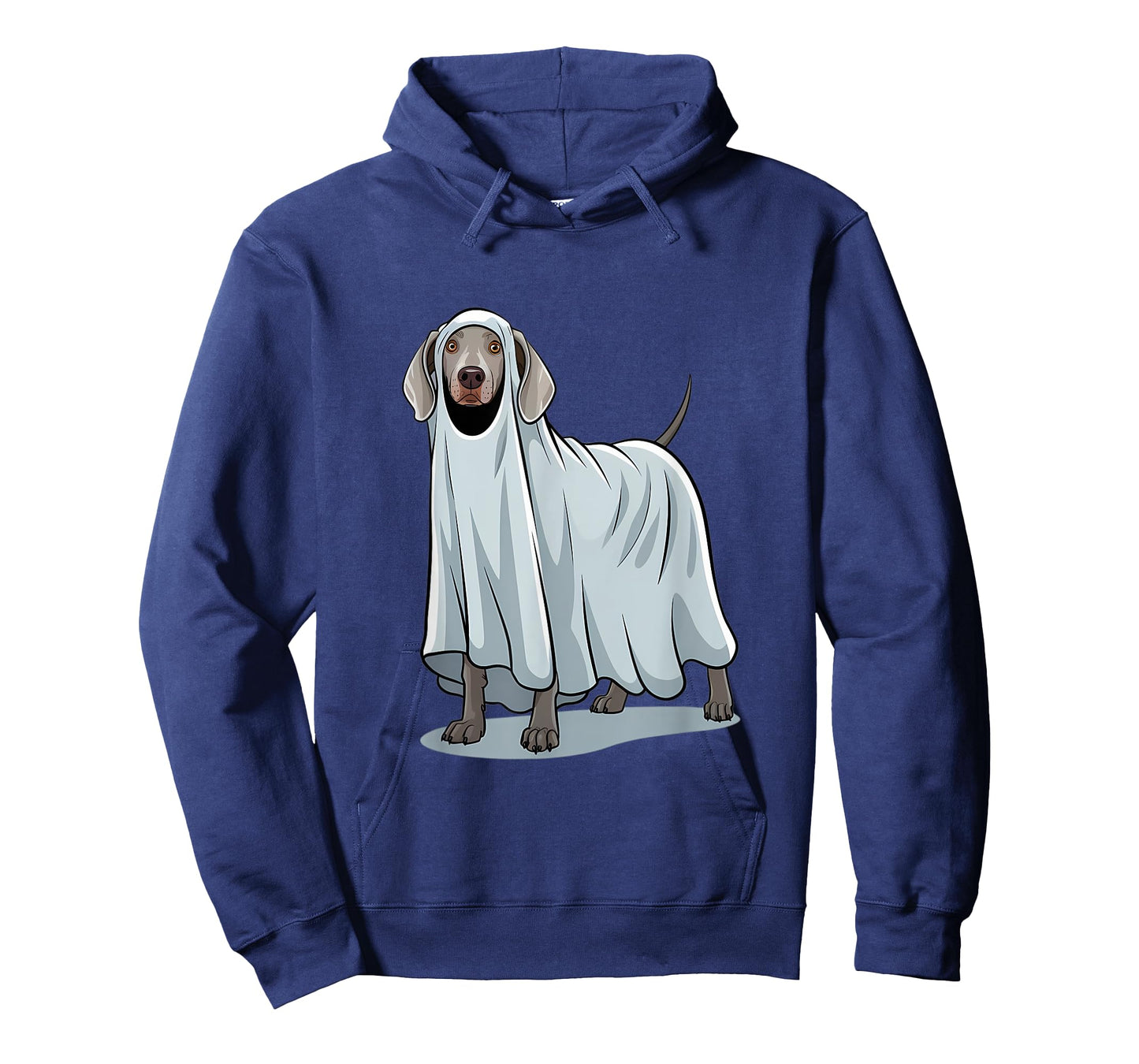 Weimaraner Dog Halloween Ghost Costume Design Men Women Kids T-Shirt