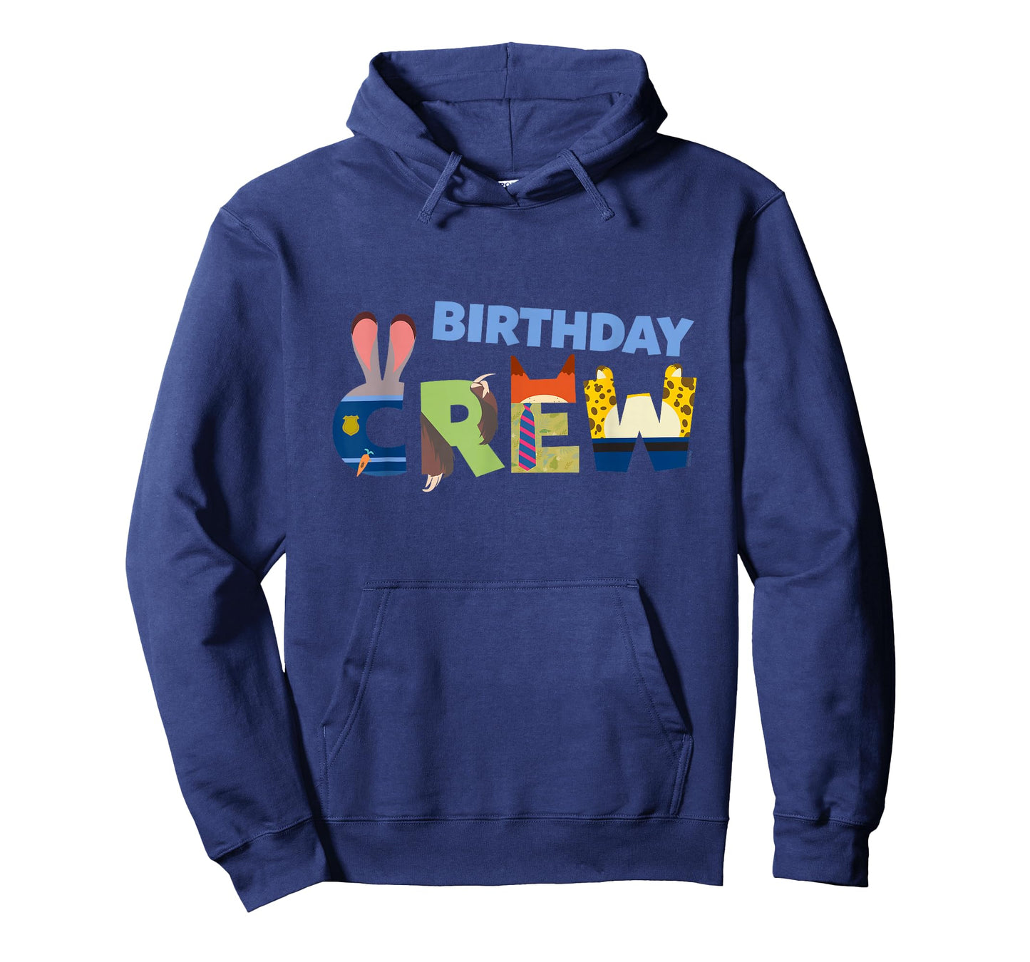 Disney Zootopia "Birthday Crew" Characters Party Matching T-Shirt