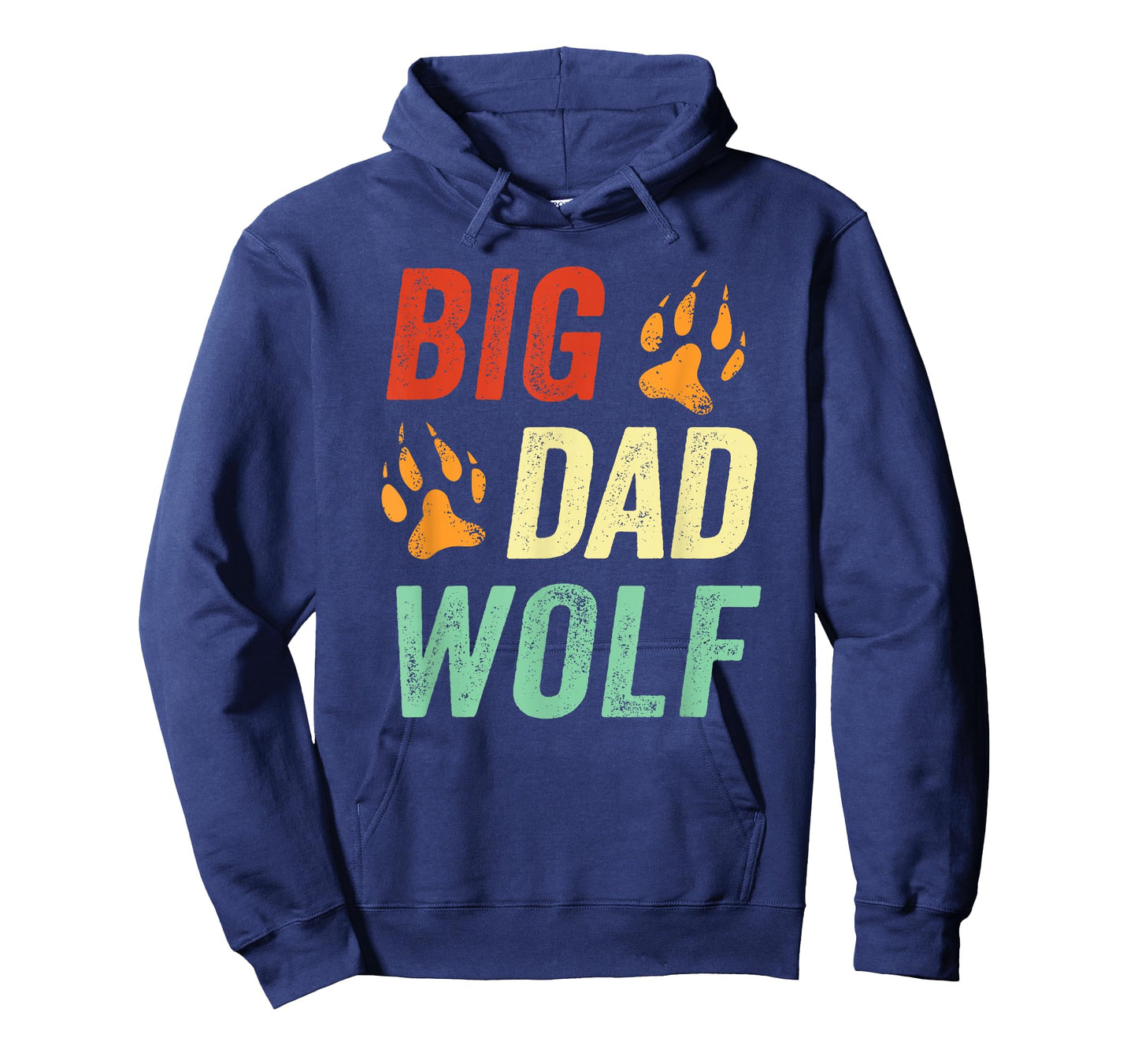 Dad Halloween Shirt Men Daddy Halloween Costume Big Dad Wolf T-Shirt