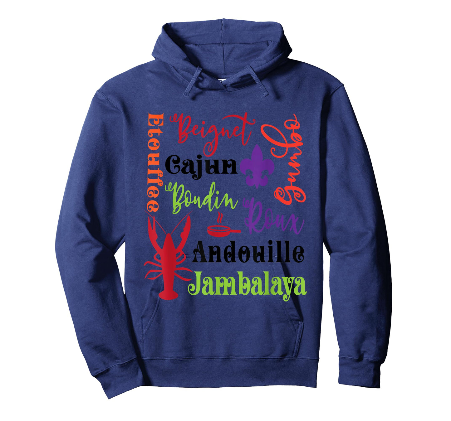 Crawfish Beignet Gumbo Jambalaya Subway Bayou Funny T Shirt T-Shirt