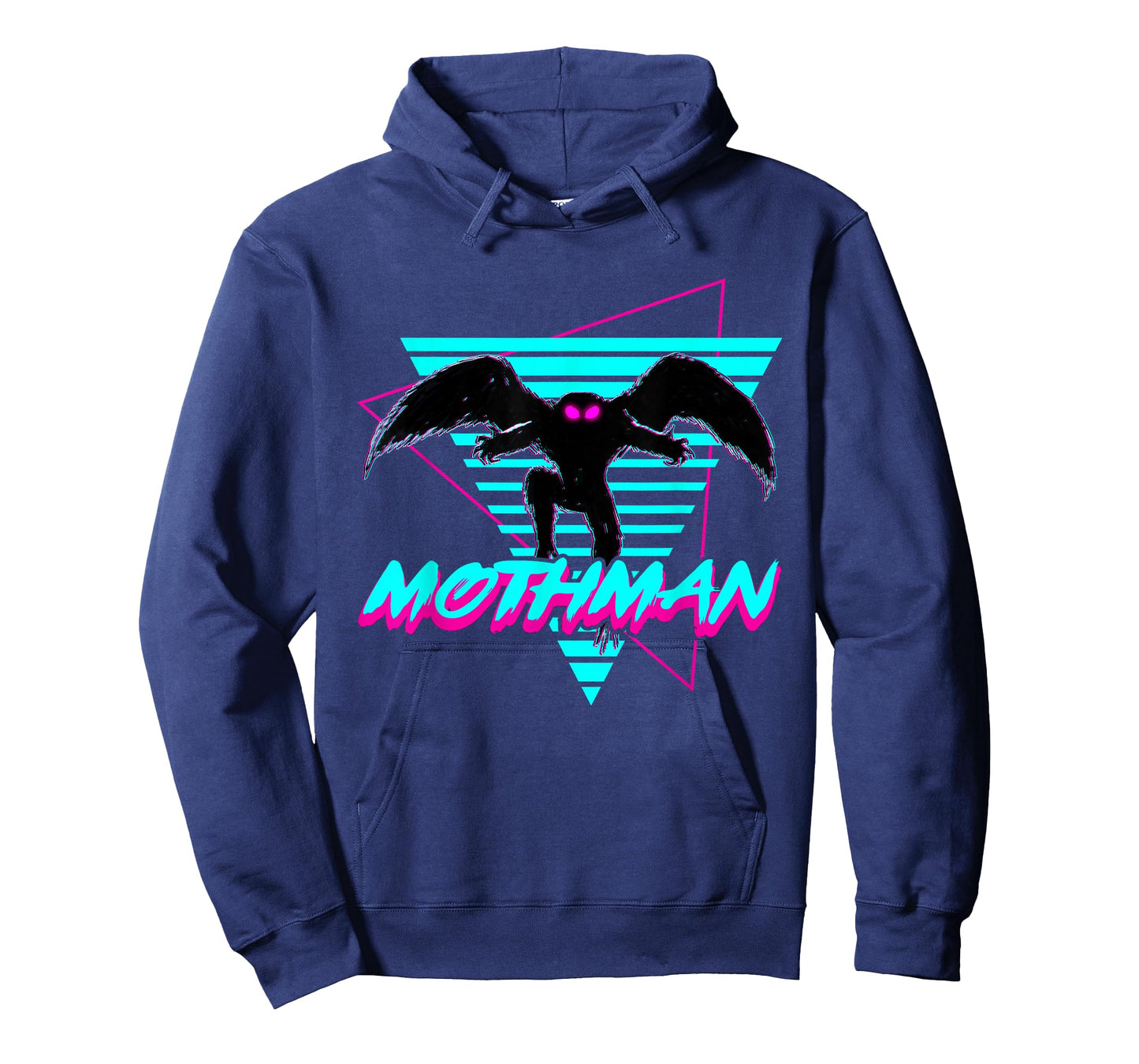Mothman Cryptid Cryptozoology Retro T-Shirt