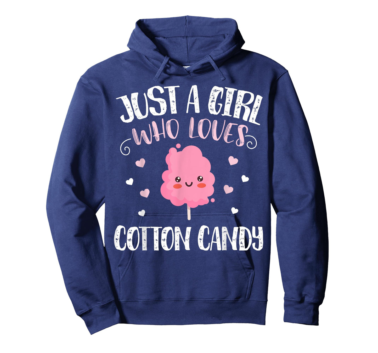 Just A Girl Who Loves Cotton Candy - Funny Cotton Candy T-Shirt