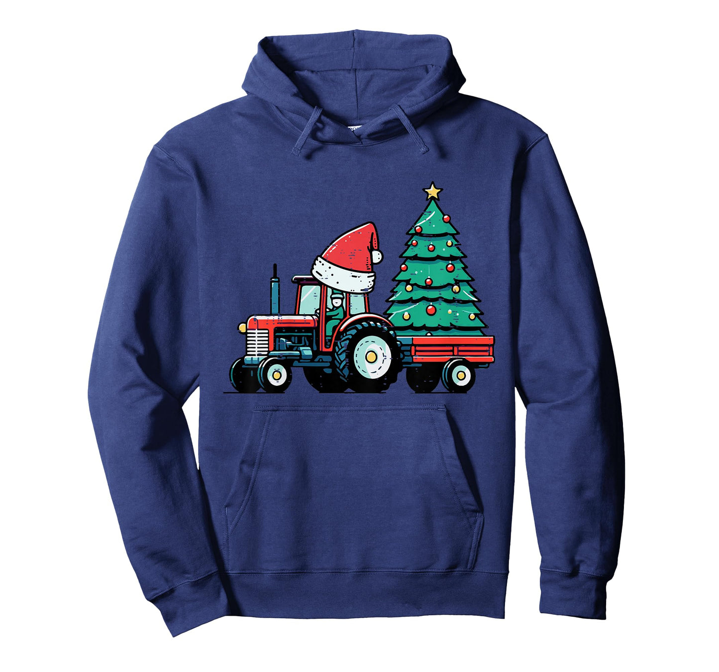 Kids Christmas Tractor Xmas Tree Farm Truck Toddler Boys Kids T-Shirt