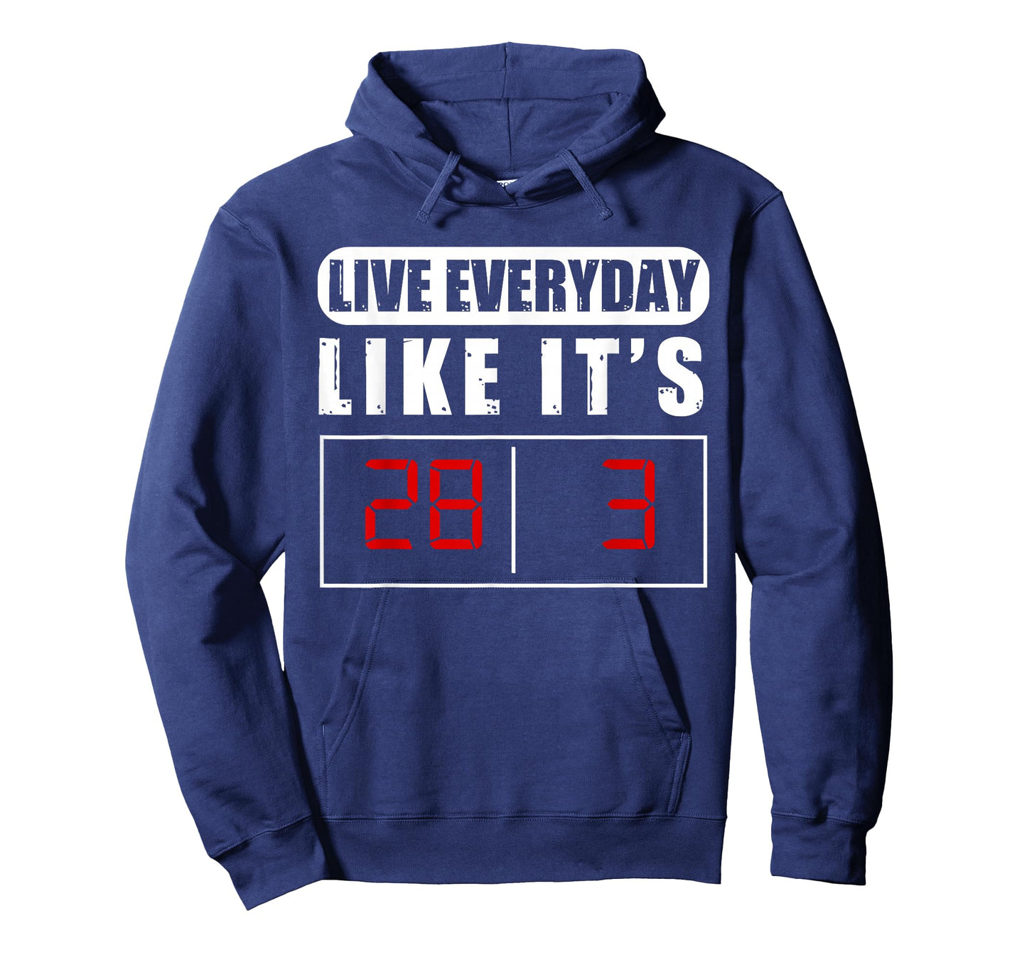 Patriotic Americans, Live Every Day Like It's 28-3 Final T-Shirt