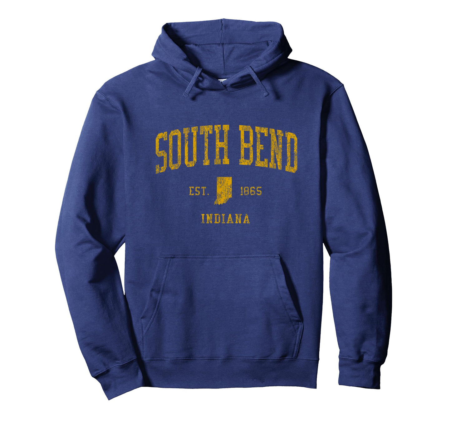 South Bend Indiana IN Vintage Athletic Sports Design Tee T-Shirt
