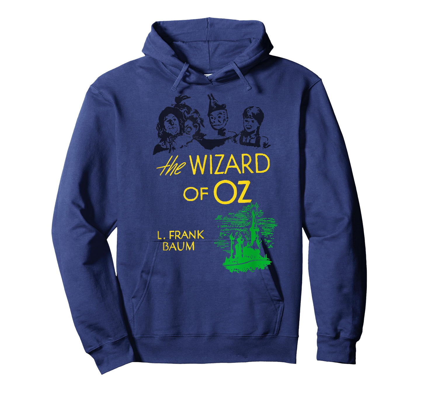 Oz Lion Tin Man Dorothy Oz Scarecrow Retro Wizard of OZ Book T-Shirt