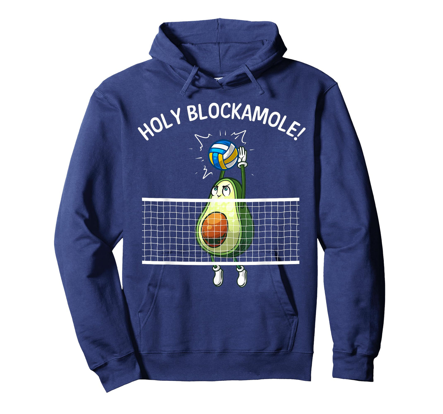 Funny Volleyball For Men Women Holy Guacamole Player Blocker T-Shirt