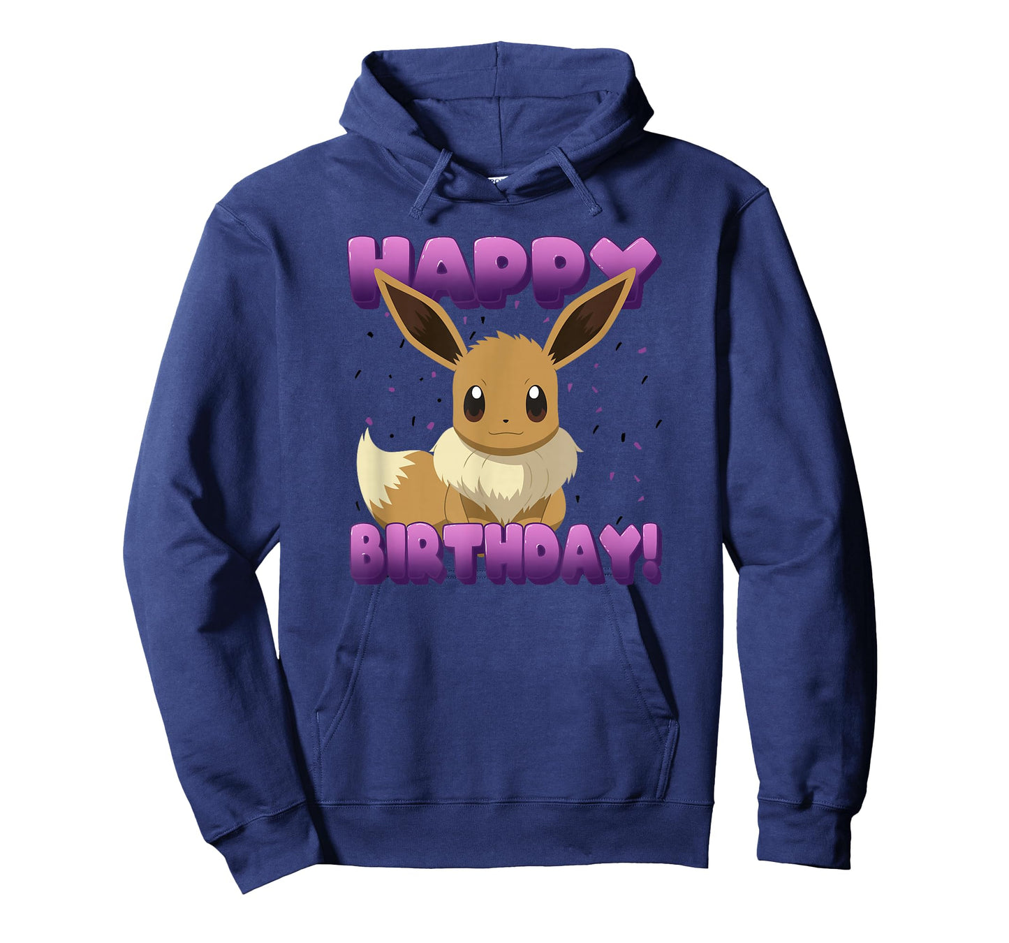 Pokémon Birthday Eevee Big Face Happy Birthday T-Shirt