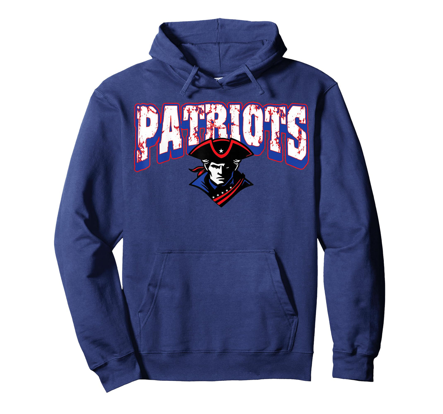 Patriots Back to School Spirit RWB T-Shirt