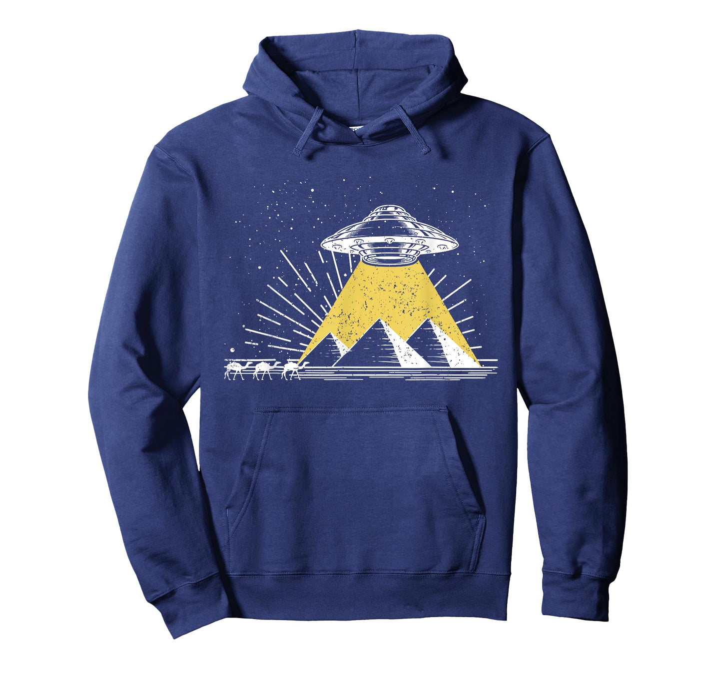 Science Fiction Universe Space Egypt Pyramids UFO T-Shirt
