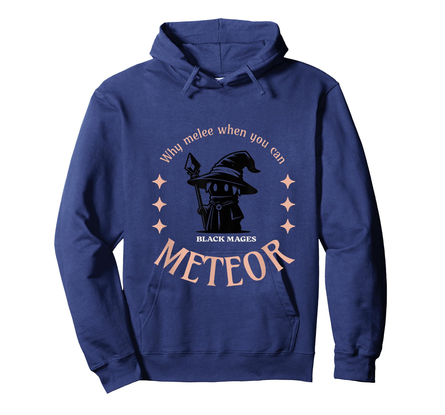 Why melee when you can METEOR - Black Mage T-Shirt
