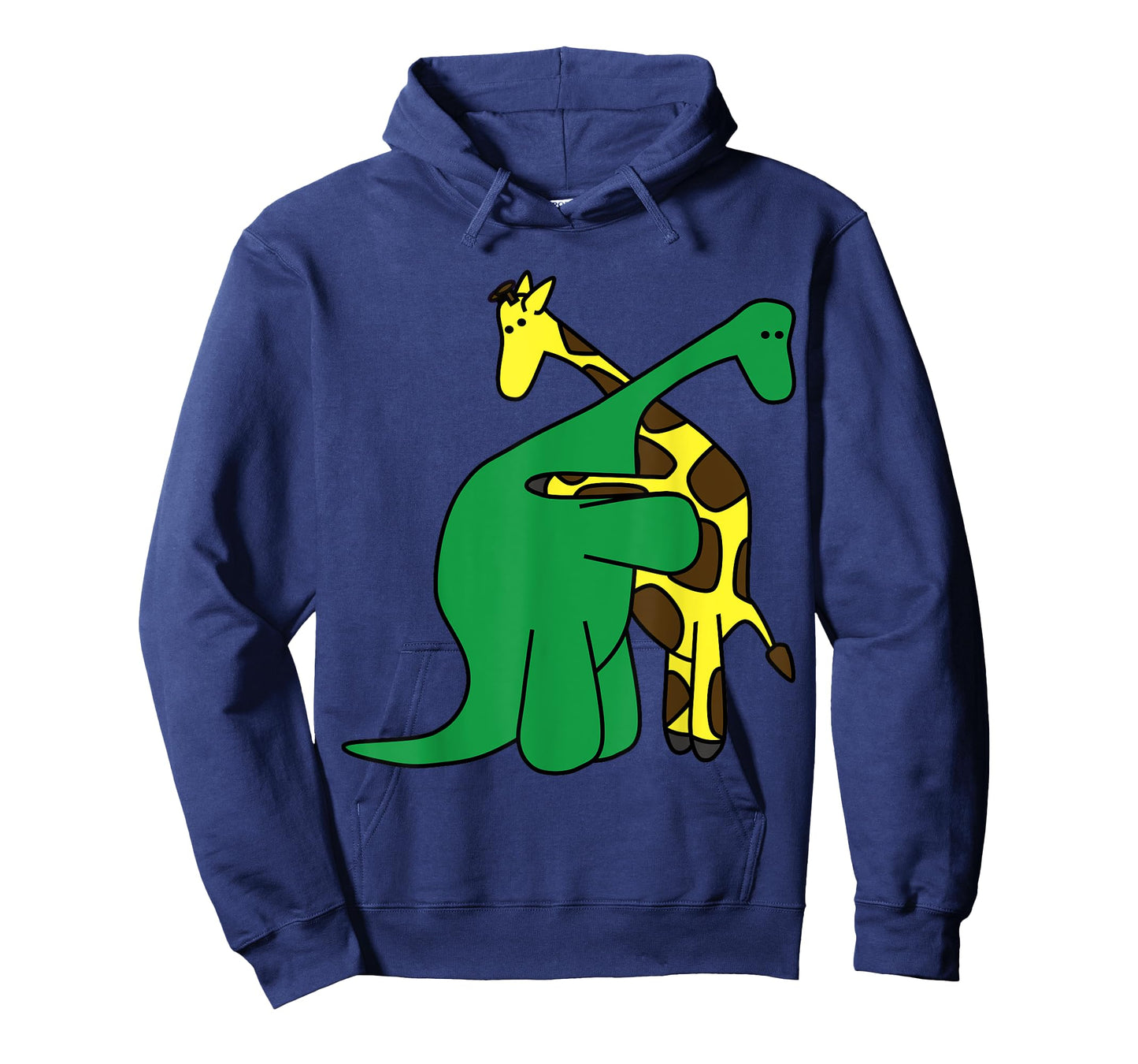 Funny Good Boys Dinosaur Hugging a Giraffe Movie Fan Gift T-Shirt