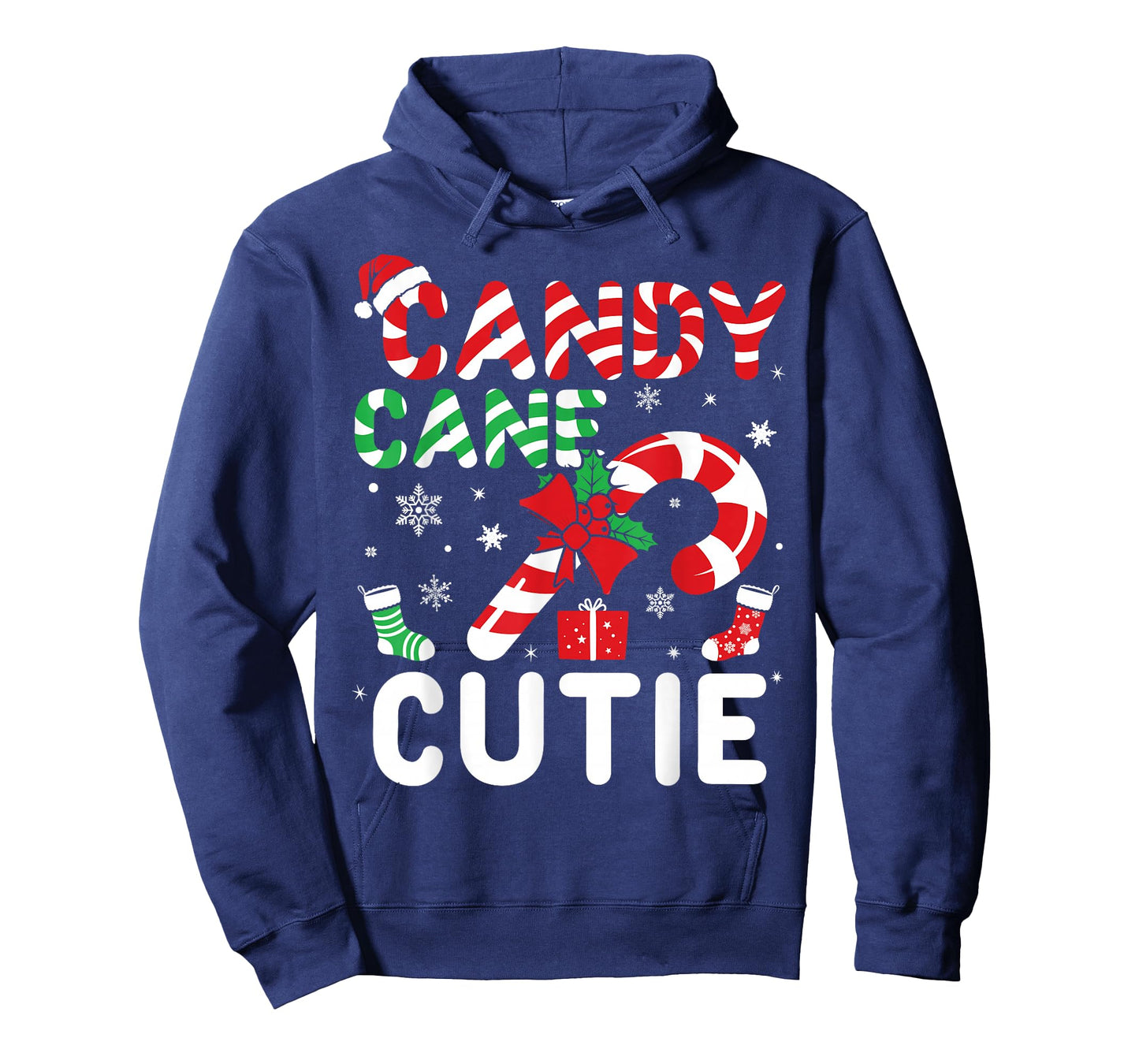 Christmas Candy Cane Cutie Xmas Kids Boys Girls Teens Adults T-Shirt