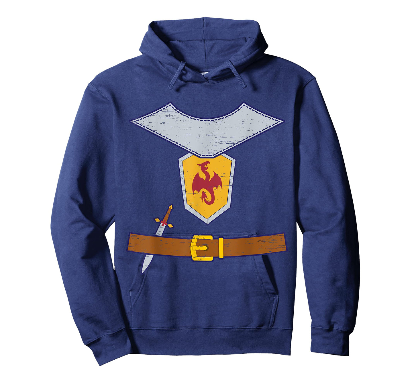 Knight Costume Armor Sword Suit Halloween T-Shirt
