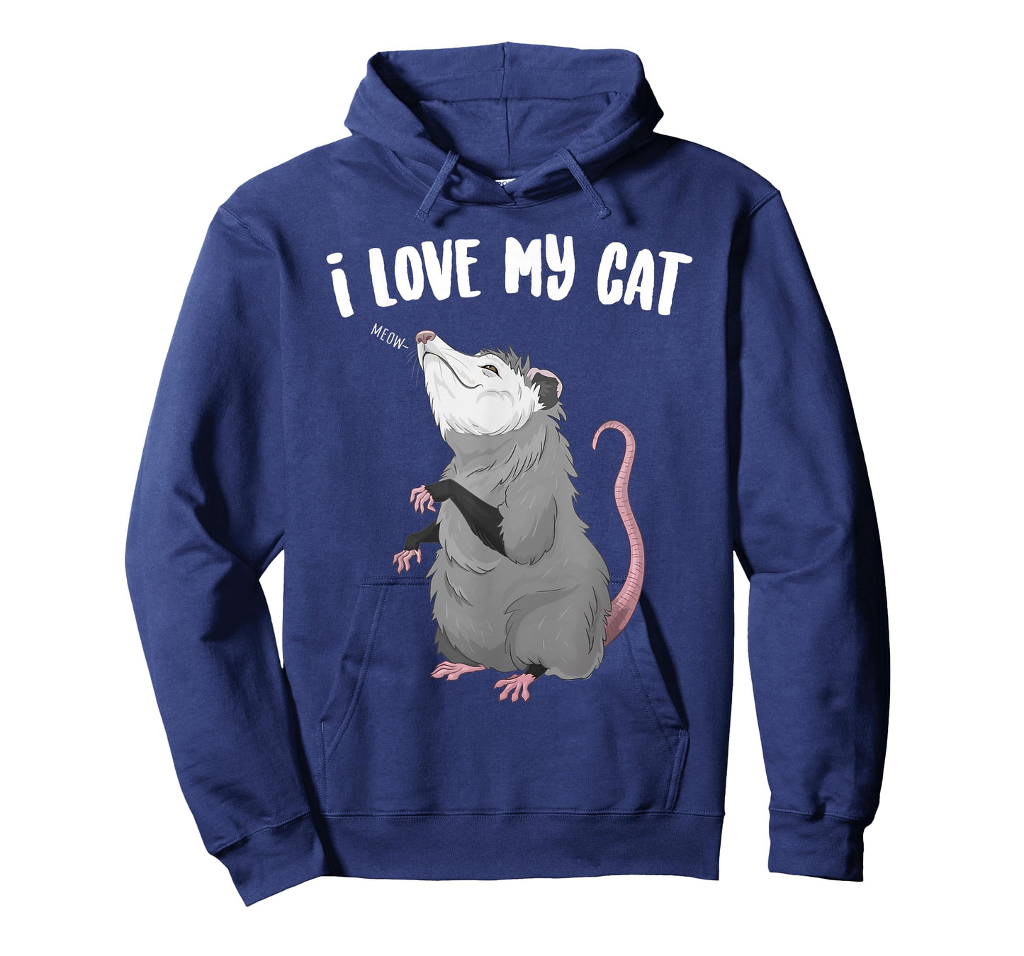 I Love My Cat Funny Animal Posum T-Shirt
