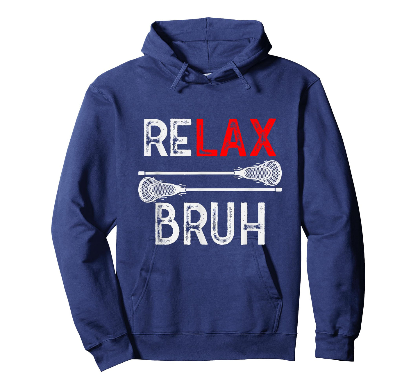 Lacrosse RELAX Bruh LAX Graphic Tee Girl Boy Teen Funny T-Shirt