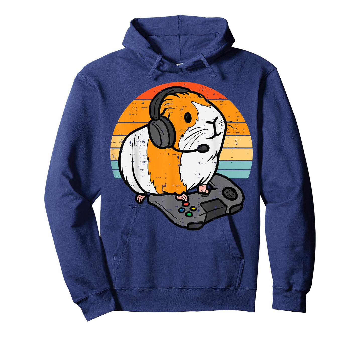 Guinea Pig Gamer Retro Video Gaming Cavy Men Boys Kids Youth T-Shirt