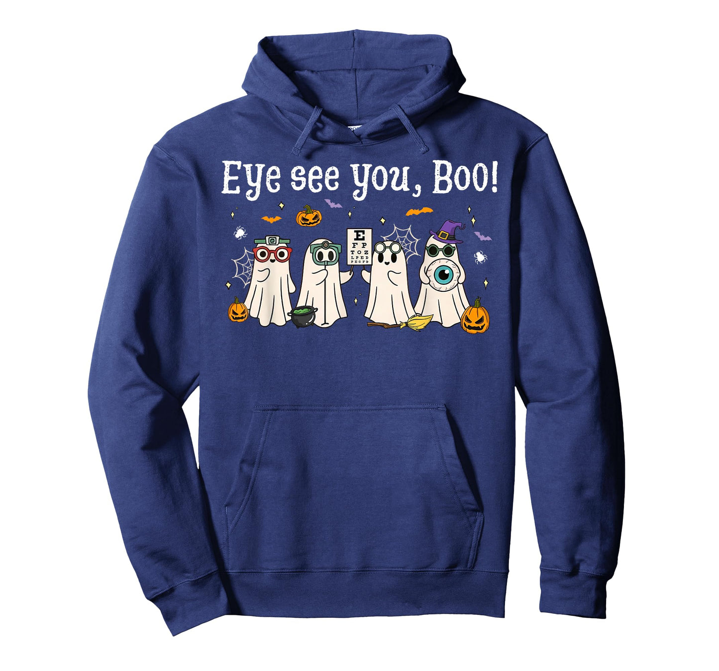 Cute Ghost Optometry Halloween Eye Doctor Ophthalmologist T-Shirt