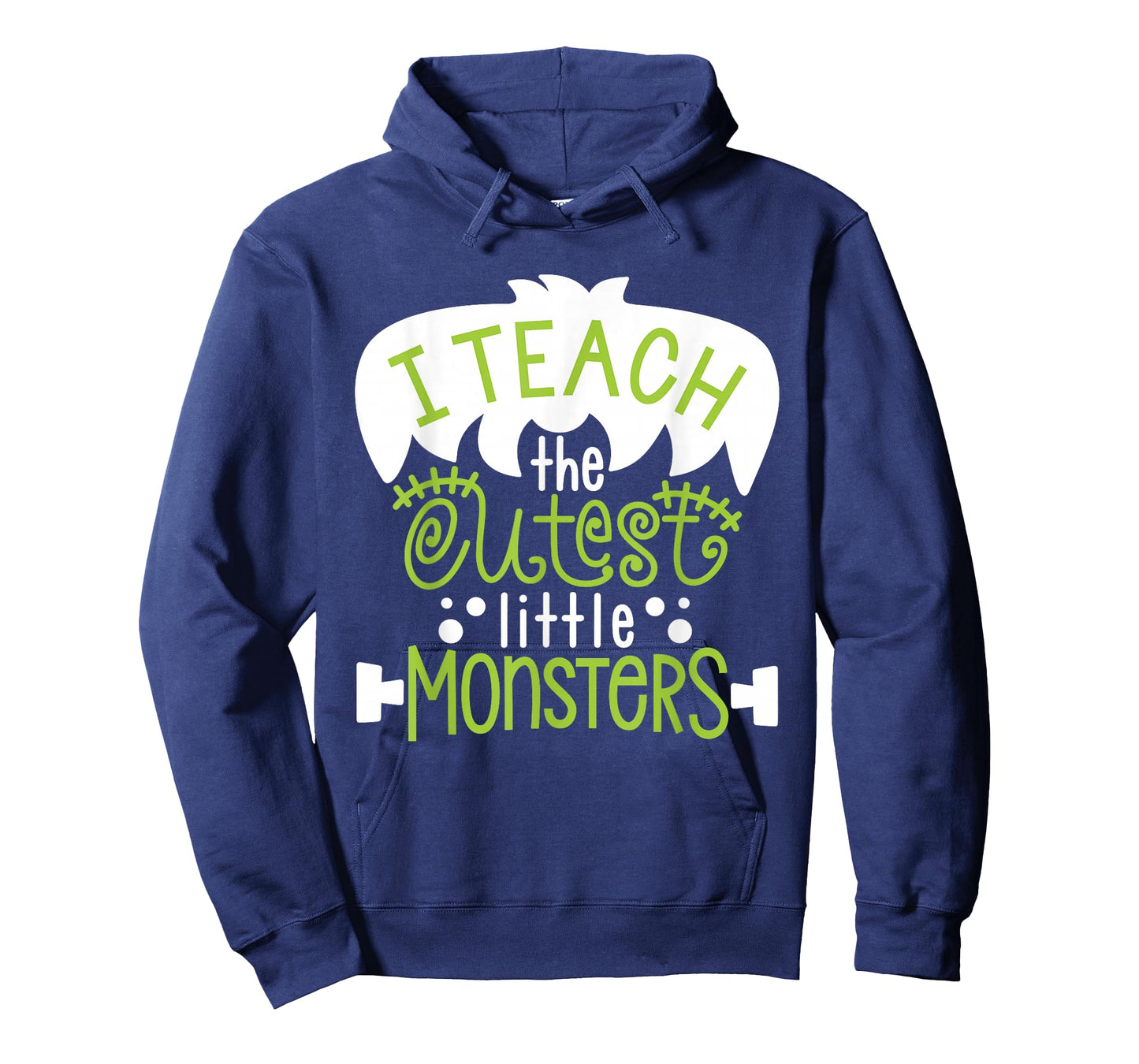 I Teach The Cutest Little Monsters Halloween Teacher Spooky T-Shirt