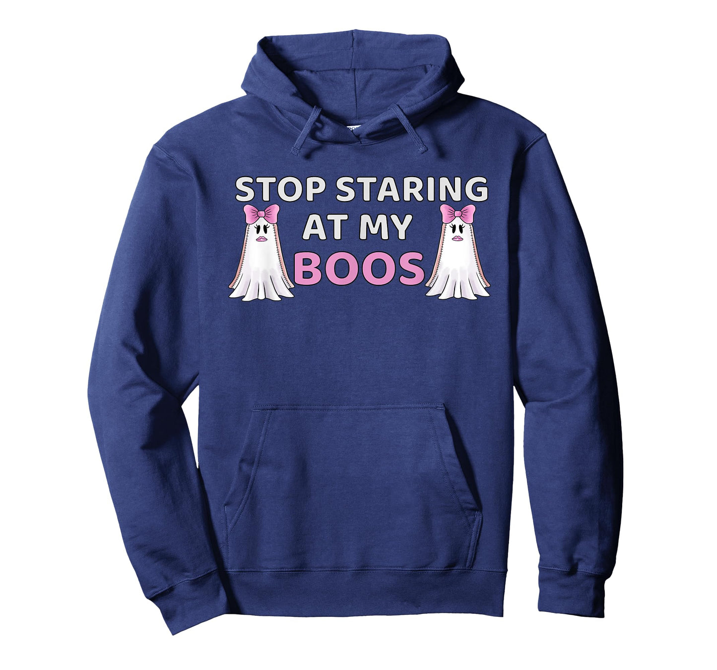 Stop Staring at My BOOS, Halloween Boo Pun, For Women, T-Shirt
