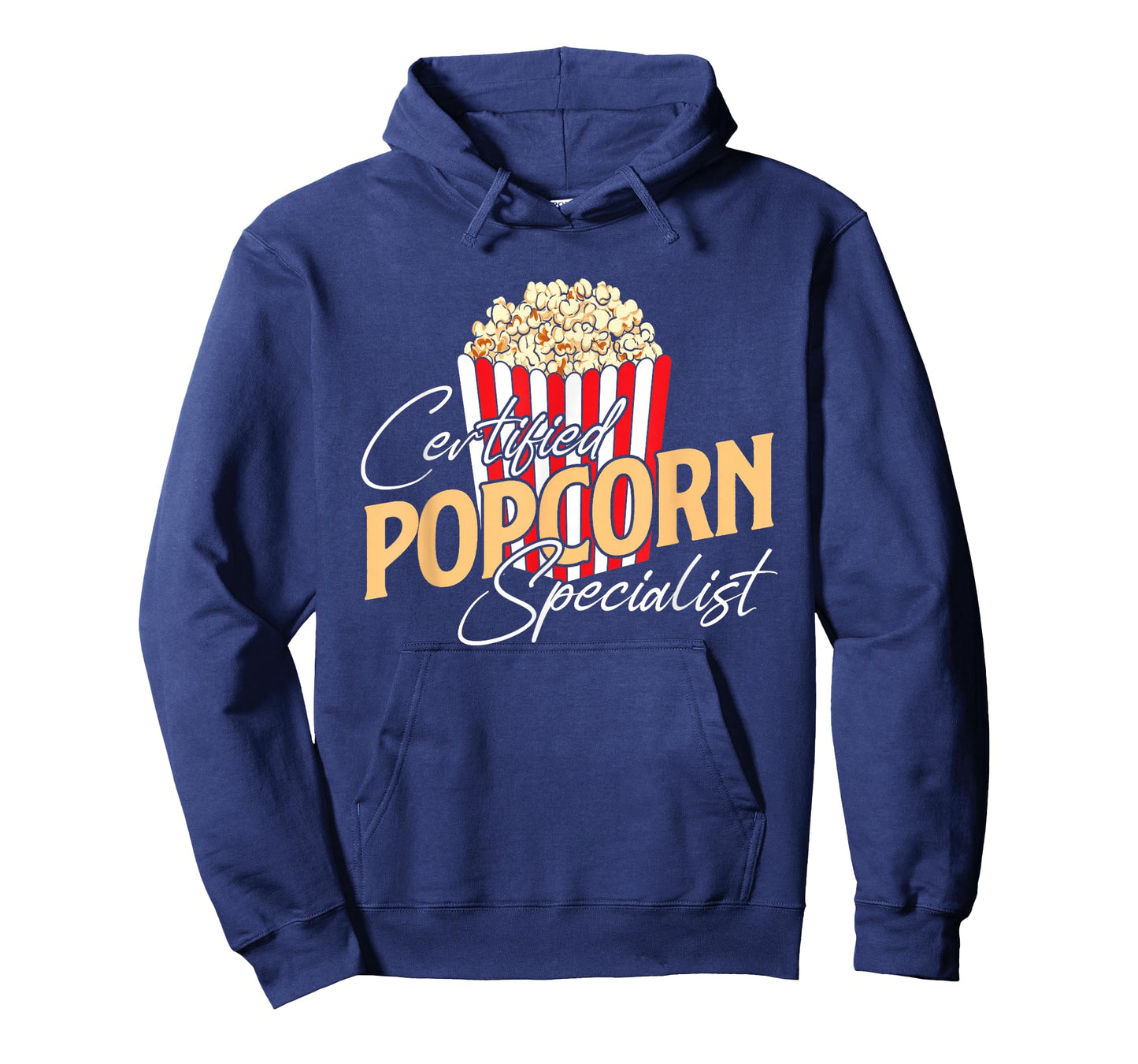 Certified Popcorn Specialist - Popped Corn Kernel Snack Fan T-Shirt