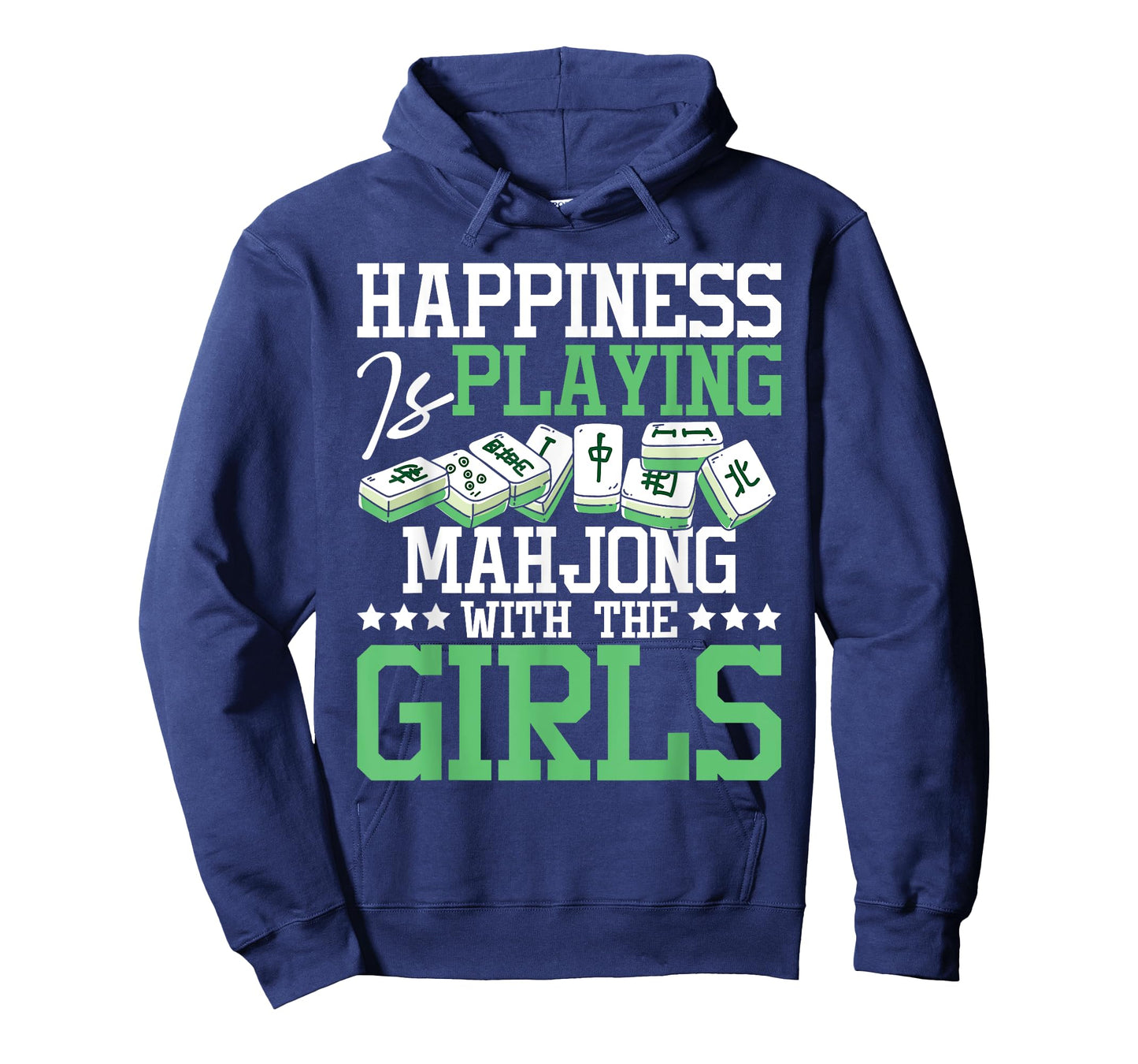 Happiness Is Playing Mahjong - Casino Player Tiles Gambling T-Shirt