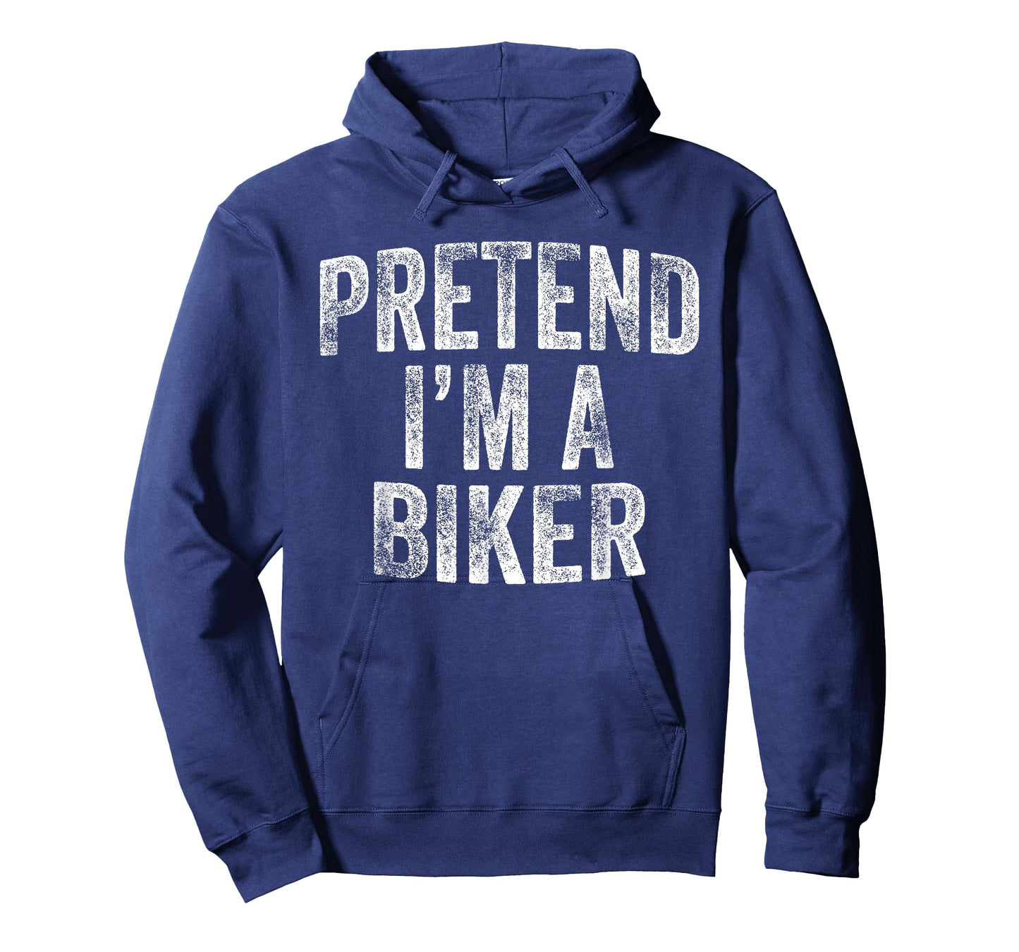 Pretend I'm A Biker Costume Family Lazy Halloween Party T-Shirt