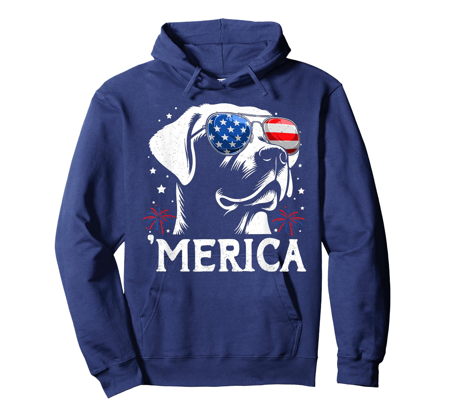 Labrador Retriever 4th of July Merica Patriotic Dog Tee Men Women Kids T-Shirt