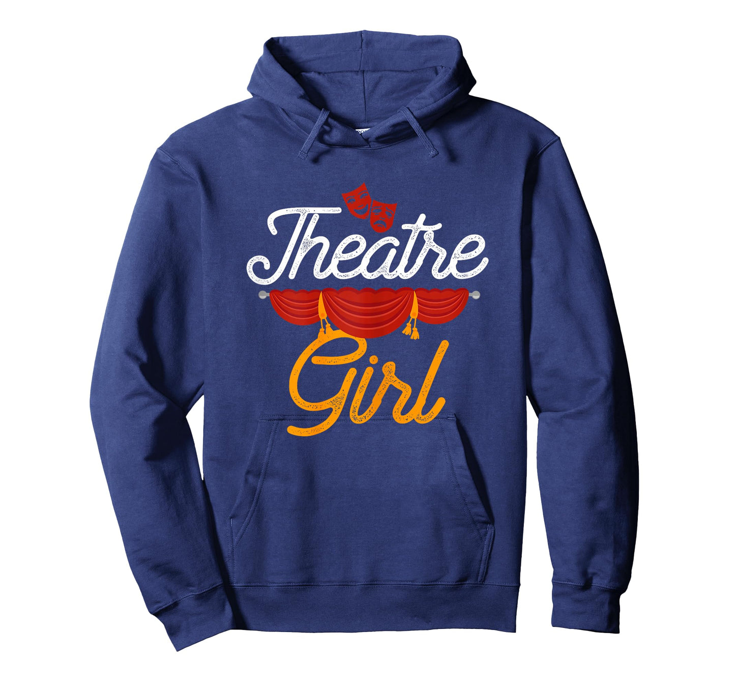 Theatre Girl Actress Drama Stage Thespian Theatre Gift T-Shirt