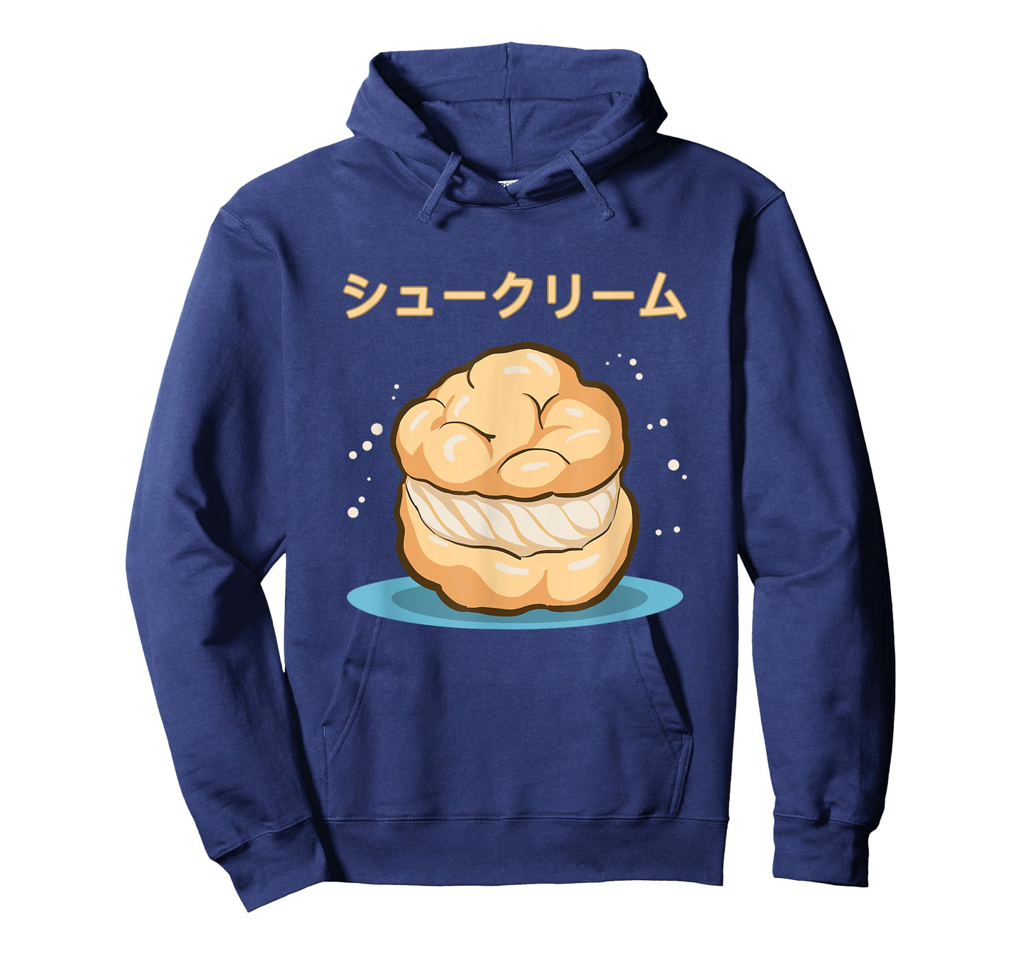 Cartoon Cream Puff Sweet Cup Cake Japanese Retro 90s Anime T-Shirt