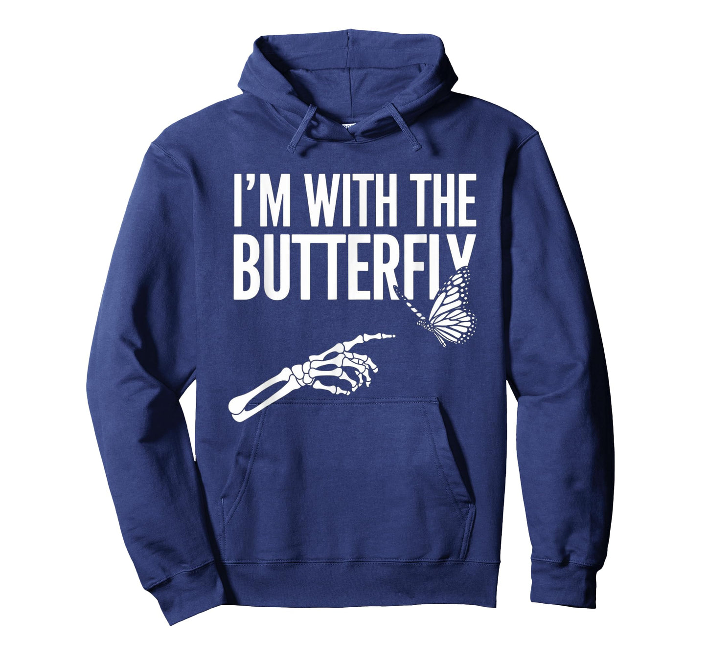 I'm With Butterfly Halloween Costume Couples Matching Gifts T-Shirt