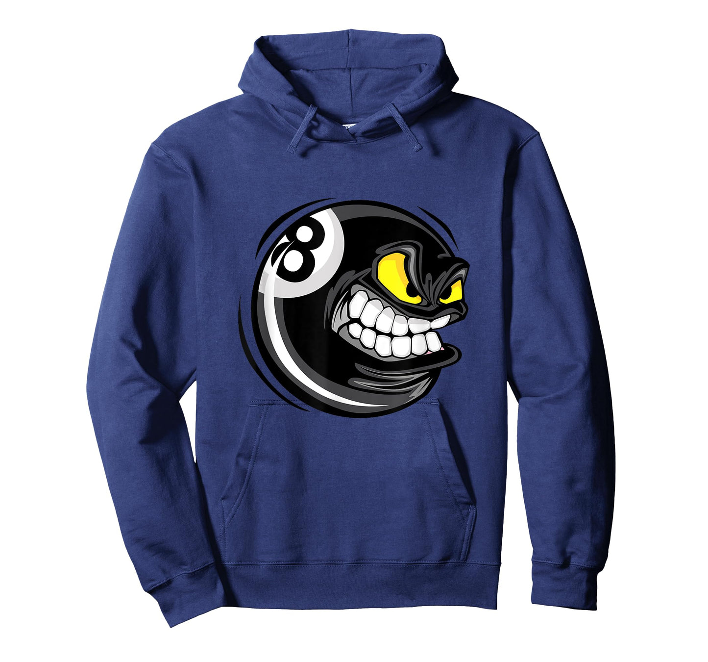 Enjoy Cool Pool Billiards Angry 8 Ball Graphic Designs T-Shirt